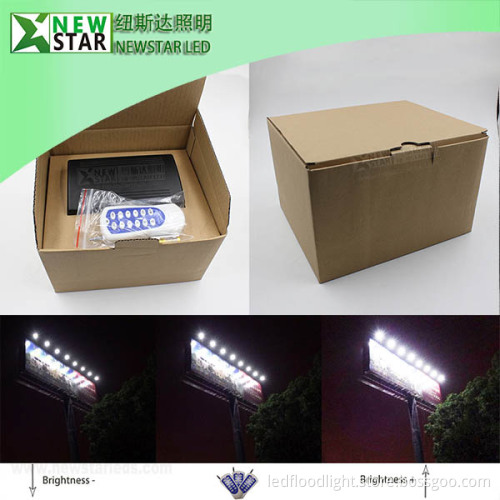 10W RF remote solar LED flood lights dimmable RF led flood light solar panel led flood light with remote